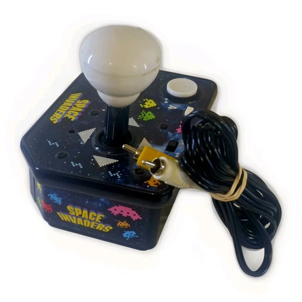 Space Invaders Plug n Play TV Arcade Retro Video Game - Tested & Working
